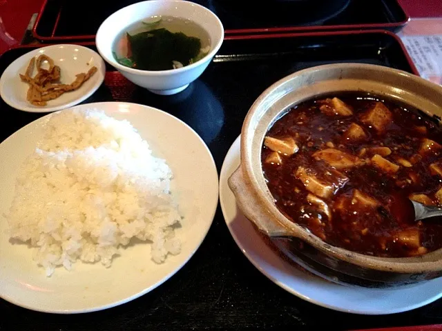 Snapdishの料理写真:麻婆豆腐|よね2さん