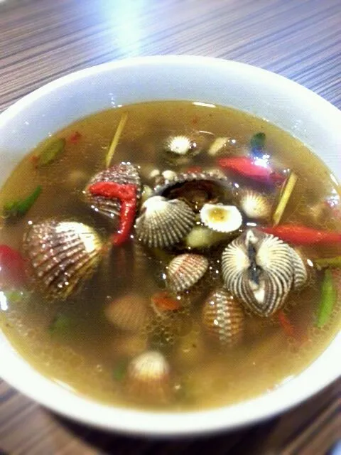 clam soup with ginger|josieさん