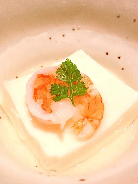 Cold tofu with shrimp - Tokyo|12Dragonさん