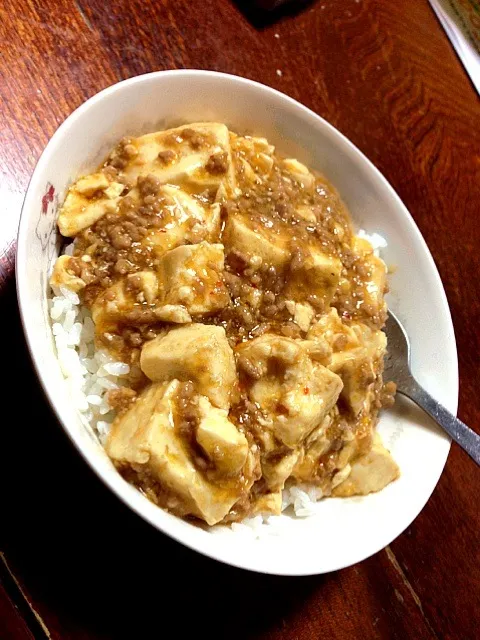 麻婆豆腐丼|ゆっきーさん