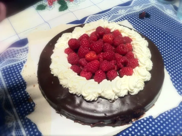 Coco and chocolat cake|miguel castro alconさん