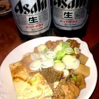 Snapdishの料理写真:上野 大統領 馬もつ煮込み 420円|マナケルさん