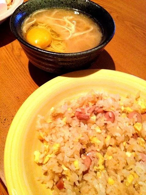 チャーハンANDみそラーメン♪|姫꒰ ´͈ω`͈꒱さん