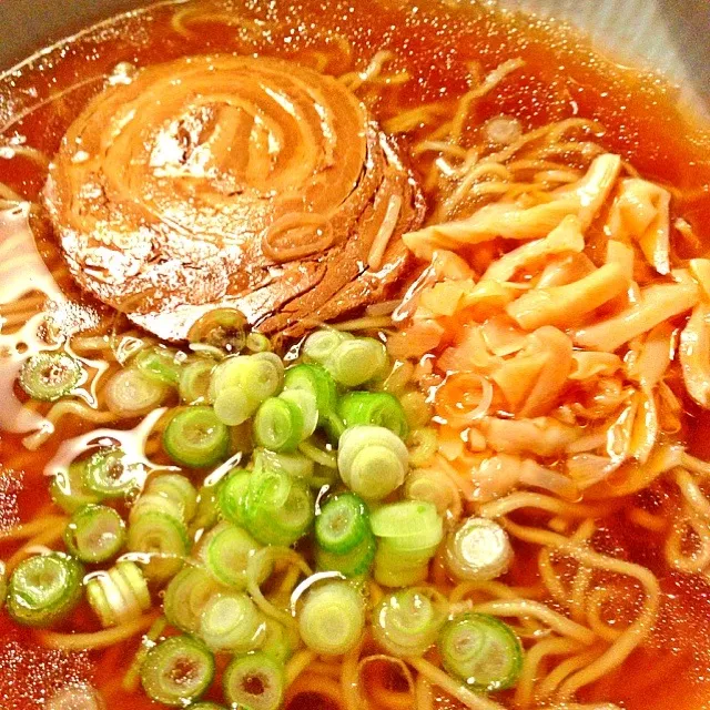 桃色熊麺醤油味|長谷川裕子さん