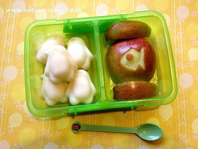 Frozen yoghurt penguin dessert bento|Grace Hallさん