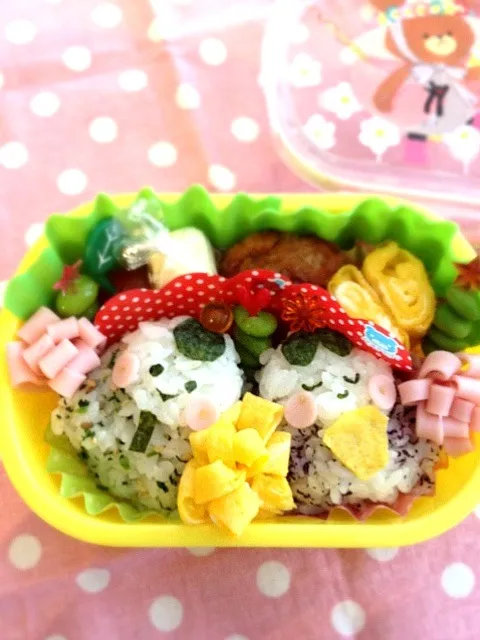 Snapdishの料理写真:おひなさま弁当*|ミナさん