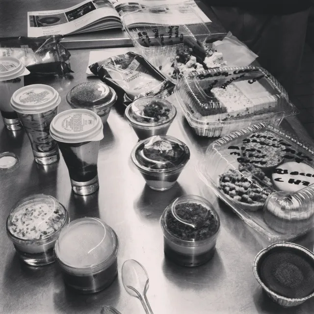 Dessert tastings at work!|Kira Conkleさん