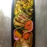 Snapdishの料理写真:旦那さま弁当|naokoさん