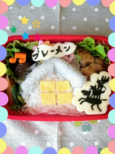 Snapdishの料理写真:年中さんお弁当|まんだいじゅんこさん