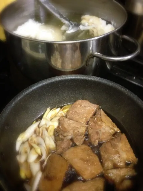 豚肩ロースの醤油煮！|幹さん