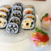 Snapdishの料理写真:ひな祭り寿司|みえさん