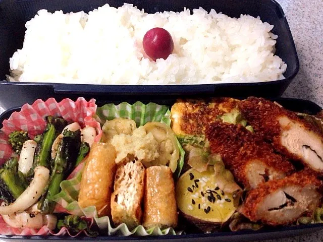 Snapdishの料理写真:旦那さんのお弁当|5児のママさん