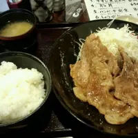 しょうが焼き定食|つばささん