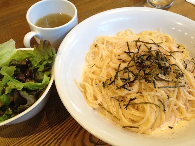 日替わり 明太子クリームソーススパゲッティー|shinoktzwさん