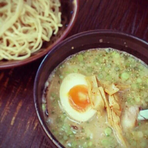 博多ラーメンのつけ麺|みっくさん