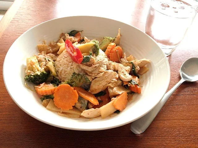 Thai red curry|口美庵女将 http://ameblo.jp/kuchimi2/さん