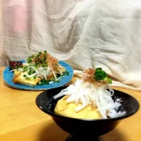 Snapdishの料理写真:遊び惚けて豆腐ステーキ