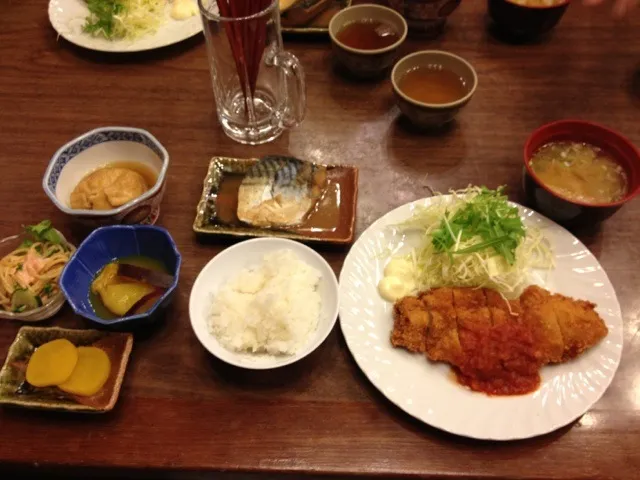 実習先の晩ご飯|たなゆさん