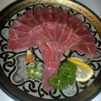 Snapdishの料理写真:生牛肉|李明宽さん