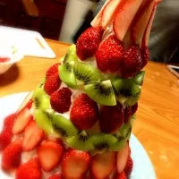 Snapdishの料理写真:ツリーケーキ(((o(*ﾟ▽ﾟ*)o)))|あやさん