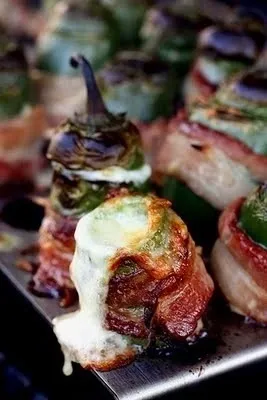 Stuffed bacon wrapped jalapeño|Kira Conkleさん