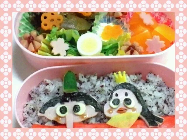 ひなまつり弁当|もんちっちさん