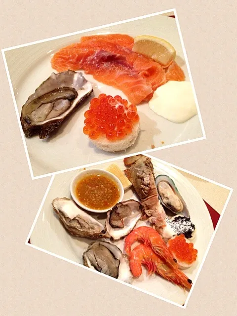 buffet of seafood appetisers|Cloudy Gさん