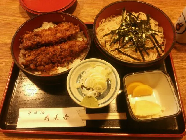 穴子天丼&ざるそば|タクアキさん