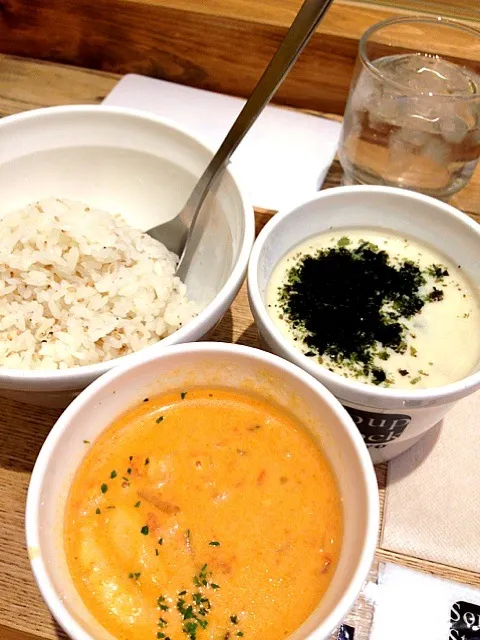 Snapdishの料理写真:今日のおひるはSoup Stock|うめこさん