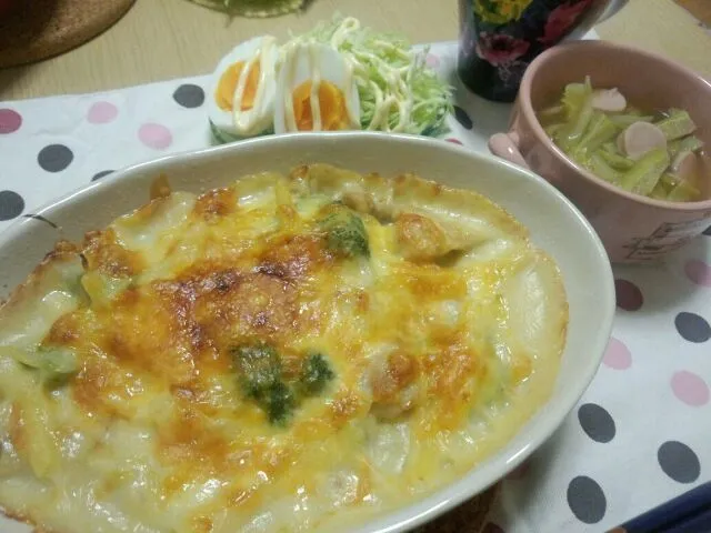 2013.2.28 晩ご飯（グラタン）|ひろさん