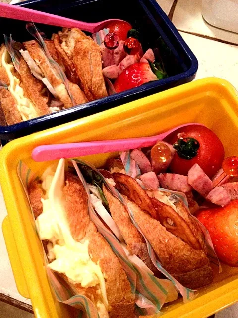 To daughters Lunch box|erinaさん