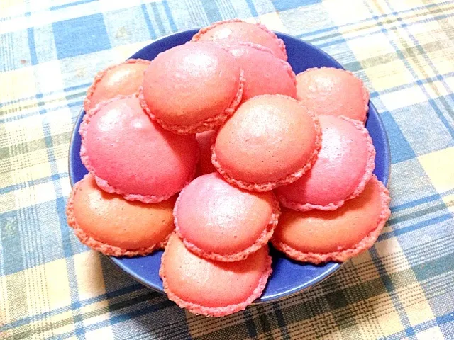 Snapdishの料理写真:Macarons 焼き上がり|Hai Dangさん