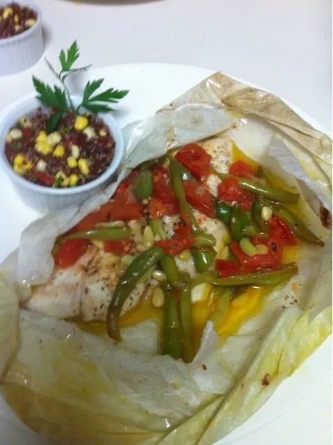 Red Snapper in Parchment with Veggies|Christine pavelkaさん