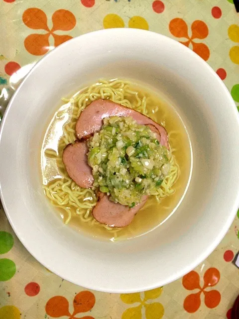 ネギ塩ラーメン|まぁりーさん