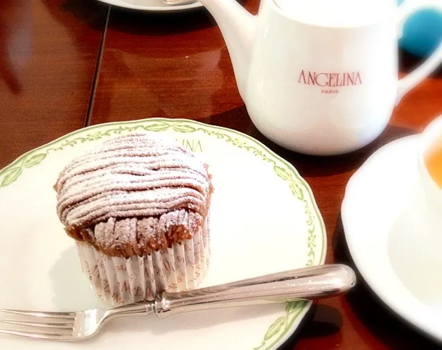 Snapdishの料理写真:Angelina's Mont Blanc★アンジェリーナのモンブラン|***さん