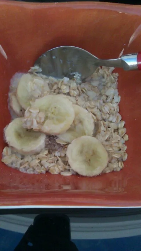 oatmeal and bananas once again!|staphanyさん