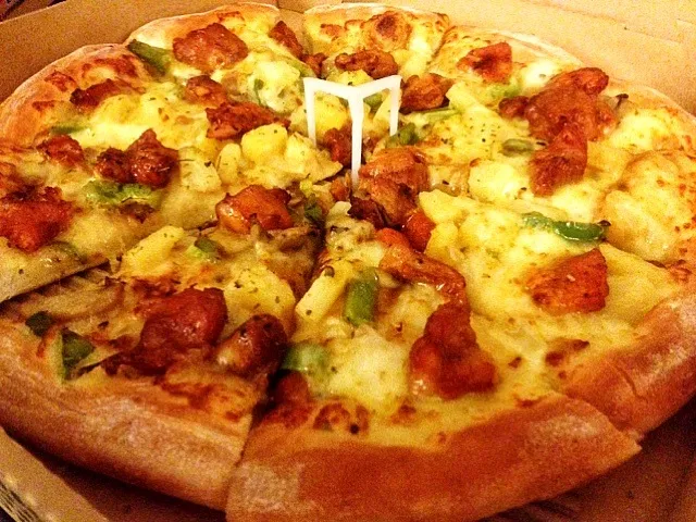 New Orleans roast chicken pizza🍕🍗|Nonononoさん