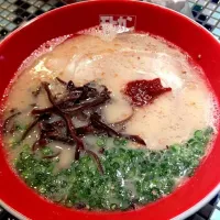 Snapdishの料理写真:モヒカンラーメン|hideki.ugawaさん