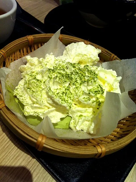 Matcha cheese mousse|tiffany chendrainyさん