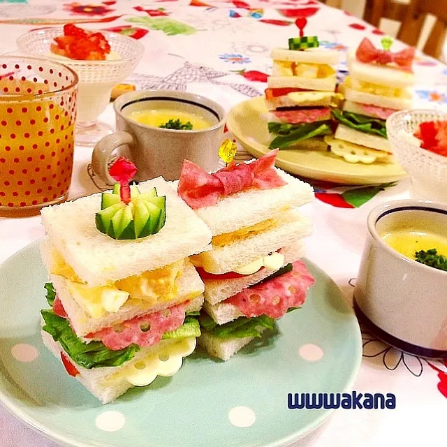 sandwich tower***|wwwakanaさん