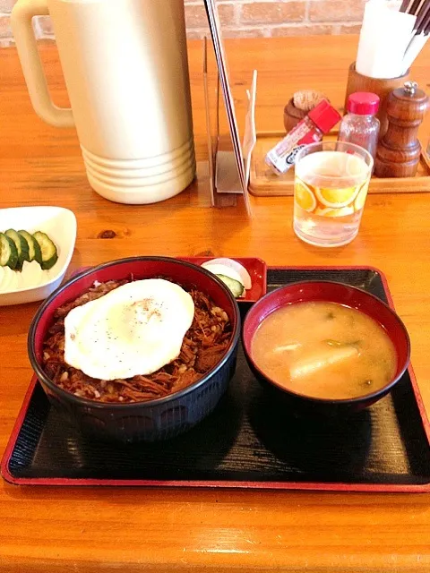 まかない丼(つくだ煮)|タムさん