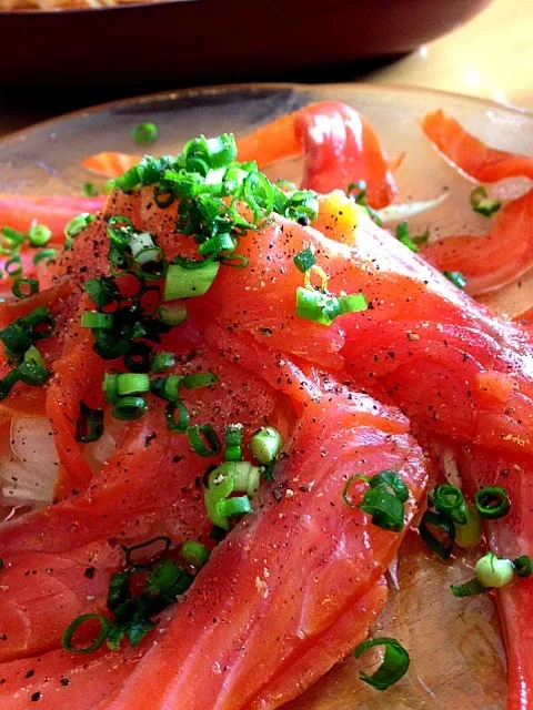 Smoked salmon from Norway|Funky Chefさん