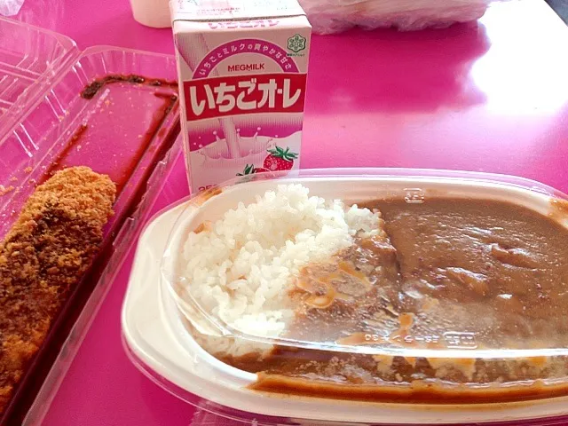 ベイシアカレー イチゴオレが70円(((o(*ﾟ▽ﾟ*)o)))|ようかさん