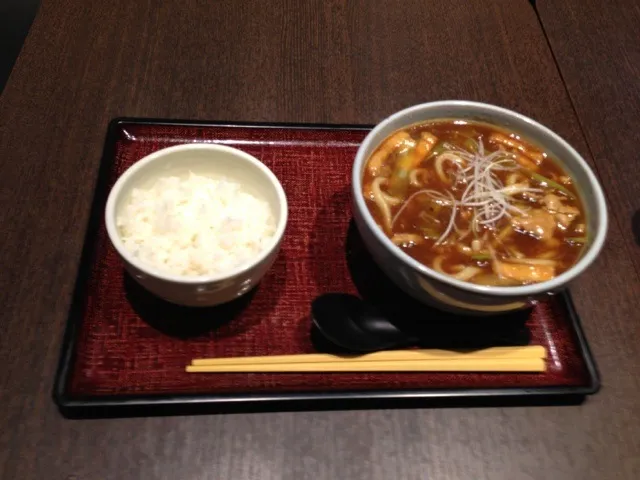 カレー南蛮うどん|アクちゃんさん