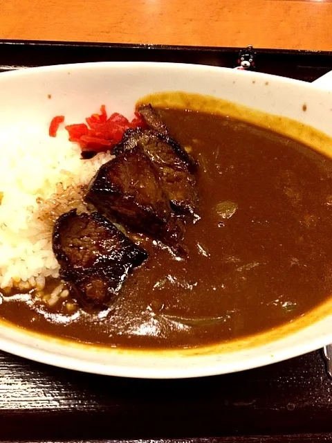 Snapdishの料理写真:ステーキカレー 2013#74|大阪カレー部長さん