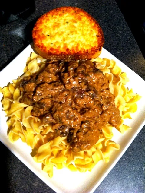 beef and mushroom stroganoff|Abby Macalinoさん