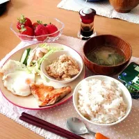 Snapdishの料理写真:3月3日朝ごはん|ふるひろさん