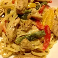 Snapdishの料理写真:Cajun chicken pasta|tammy hayesさん