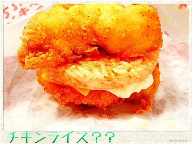 Snapdishの料理写真:チキンライス@KFC|もるとカッツォさん