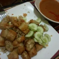 Snapdishの料理写真:lumpia isi bengkoang|dilla ardasyさん